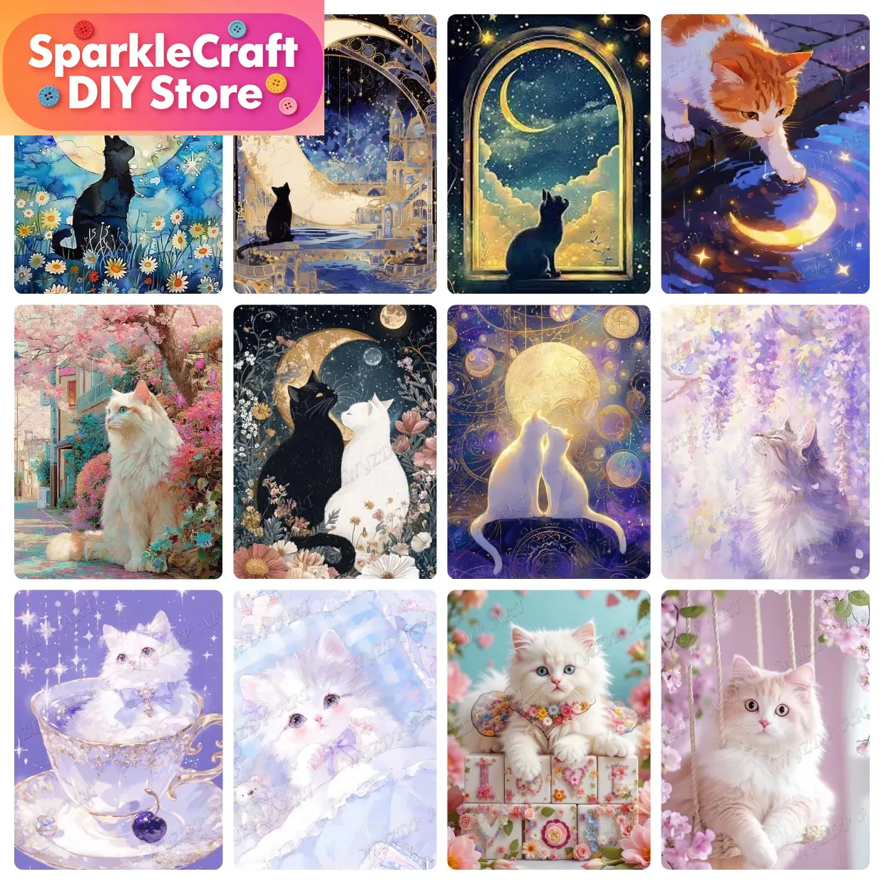 Embroidery Embellishments - Kit de Pintura Diamante 5D DIY