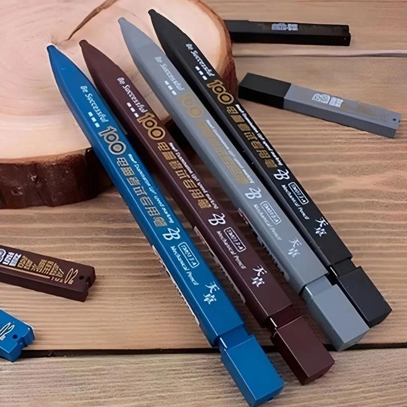 Staedtler Pencil Lumocolor - Conjunto de Lápis Mecânico 2B, Inclui