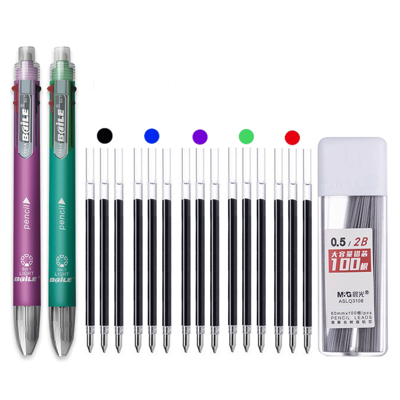 6 em 1 multicolorido caneta es - Staedtler Pencil Lumocolor avaliação e preço