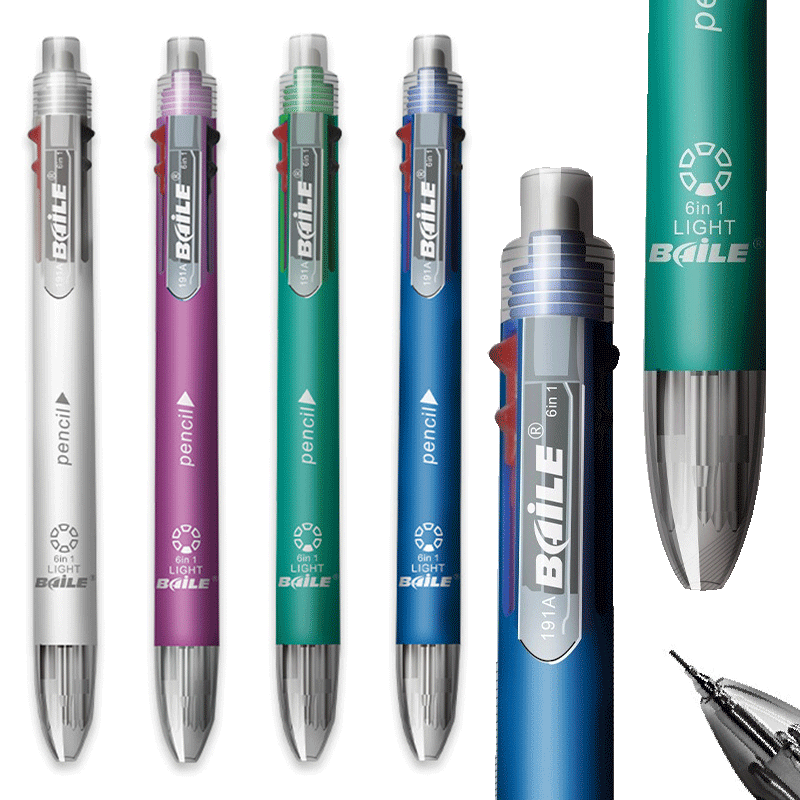 6 em 1 multicolorido caneta es - Staedtler Pencil Lumocolor avaliação e preço