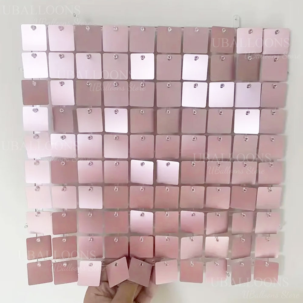 6-24 peças de painéis de fundo - Sequin Fabric Panel avaliação e preço