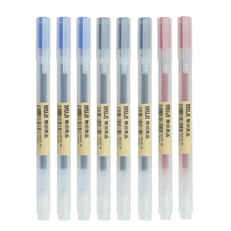 3-6 pçs kawaii gel caneta pret - Pilot Pen G2 avaliação e preço