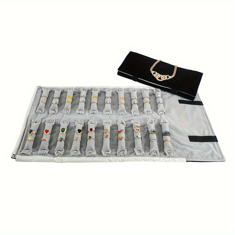 Saco de armazenamento de jóias - Velvet Ribbon Roll avaliação e preço