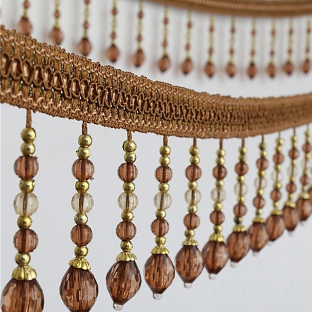 6 jardas de fita de tecido com - Fringe Ribbon Sewing avaliação e preço