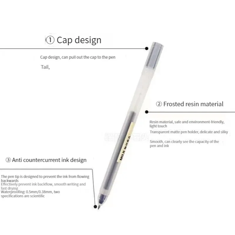 6/8 Pçs/set MUJIs Caneta Gel P - Pilot Pen G2 avaliação e preço