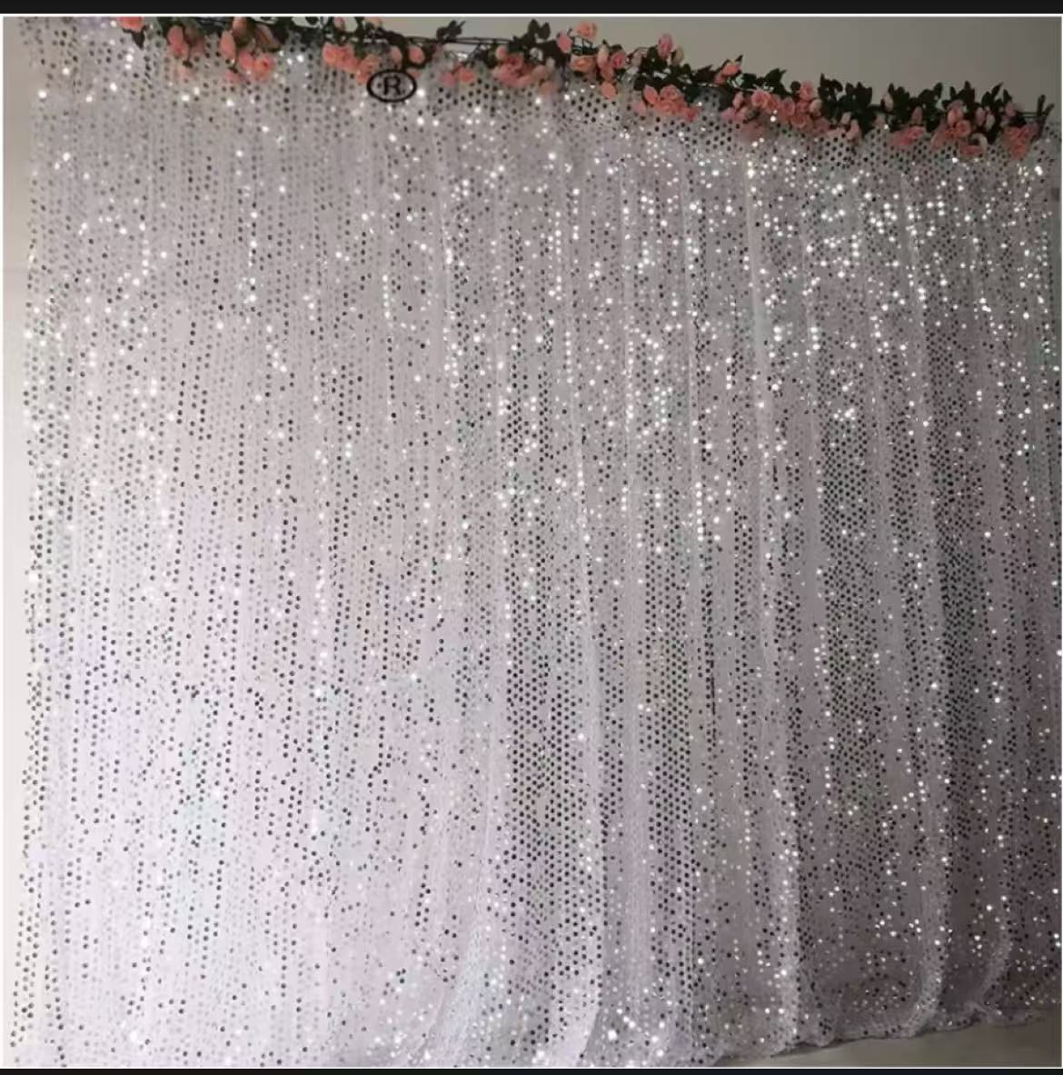 Painel de Fundo para Cabine de - Sequin Fabric Panel avaliação e preço