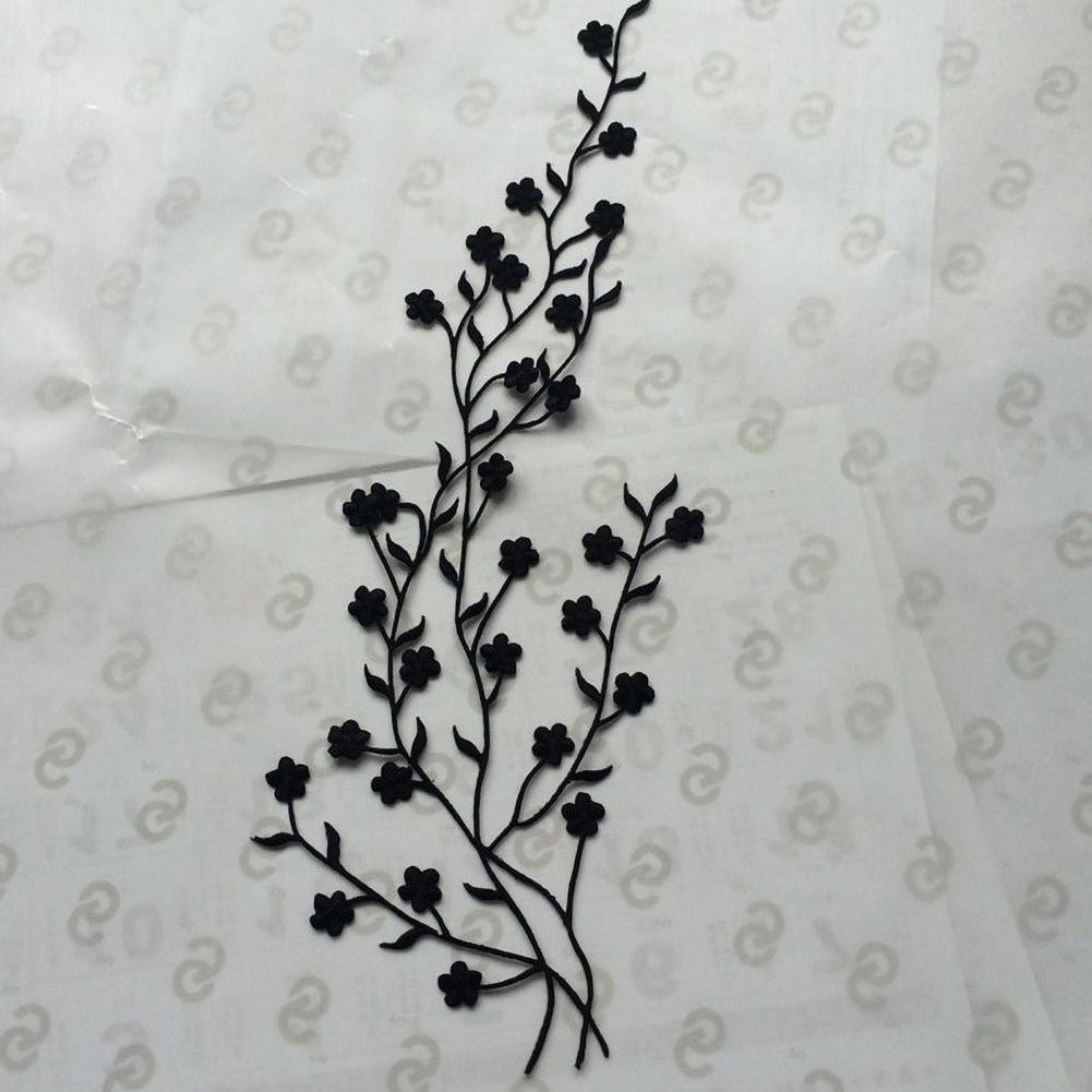 3d flor applique flor de ameix - Applique Patch Flower avaliação e preço