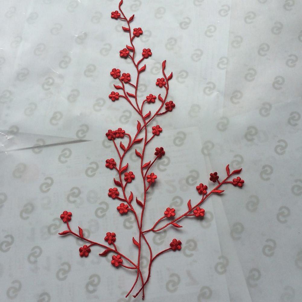 3d flor applique flor de ameix - Applique Patch Flower avaliação e preço