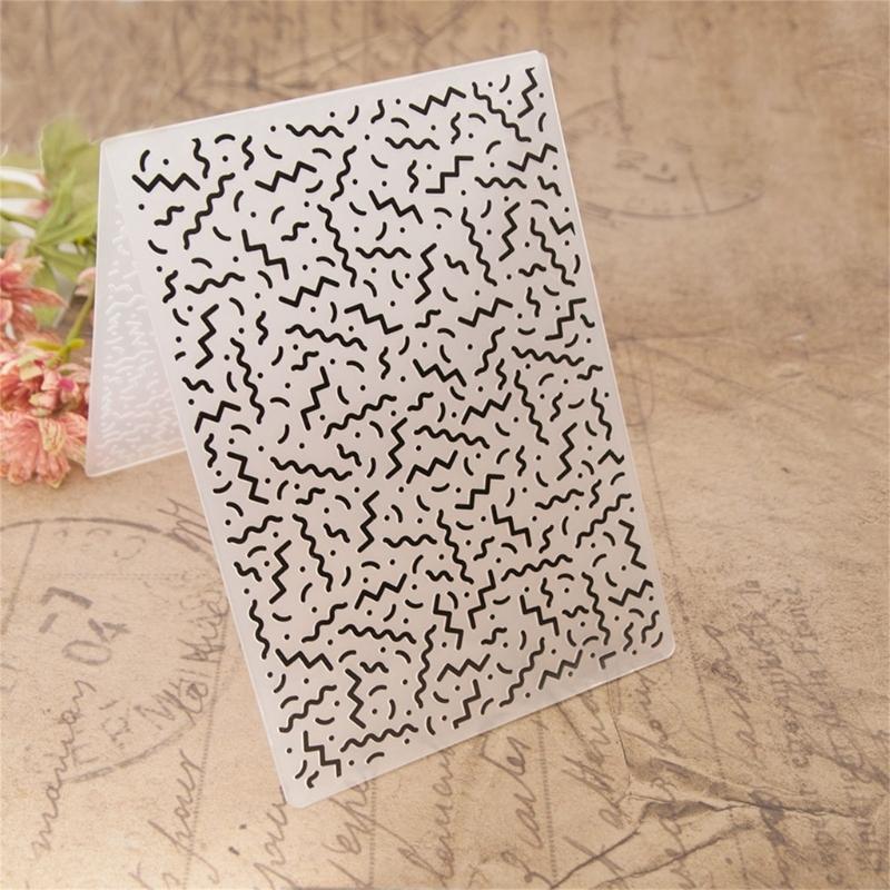 Estêncil gravação cartão papel - Embellishments For Scrapbooking avaliação e preço