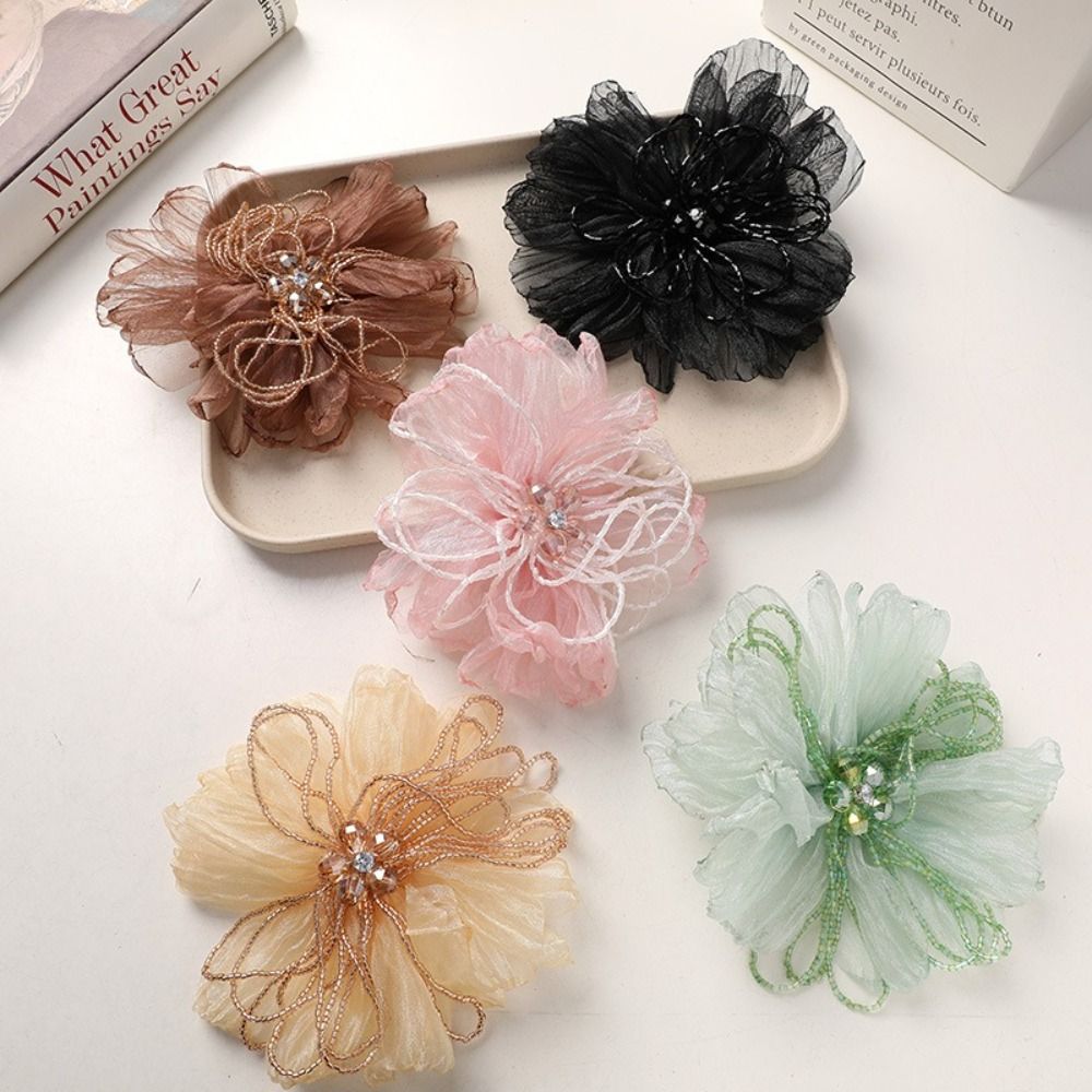 Aplique de Flor em Tecido de O - Applique Patch Flower avaliação e preço