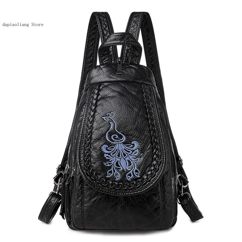 Sacos de ombro para mulheres d - Applique Patch Flower avaliação e preço